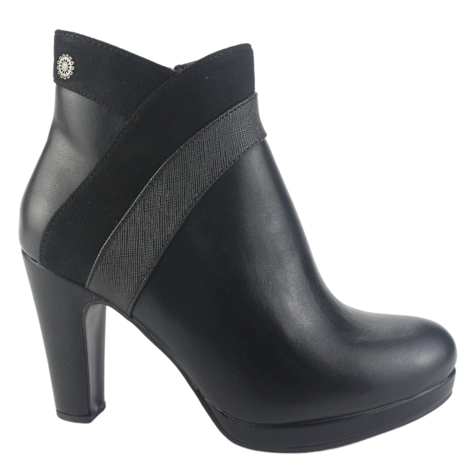 Botin Chalada Mujer Bambina-5 Negro Moda Botines Chalada 
