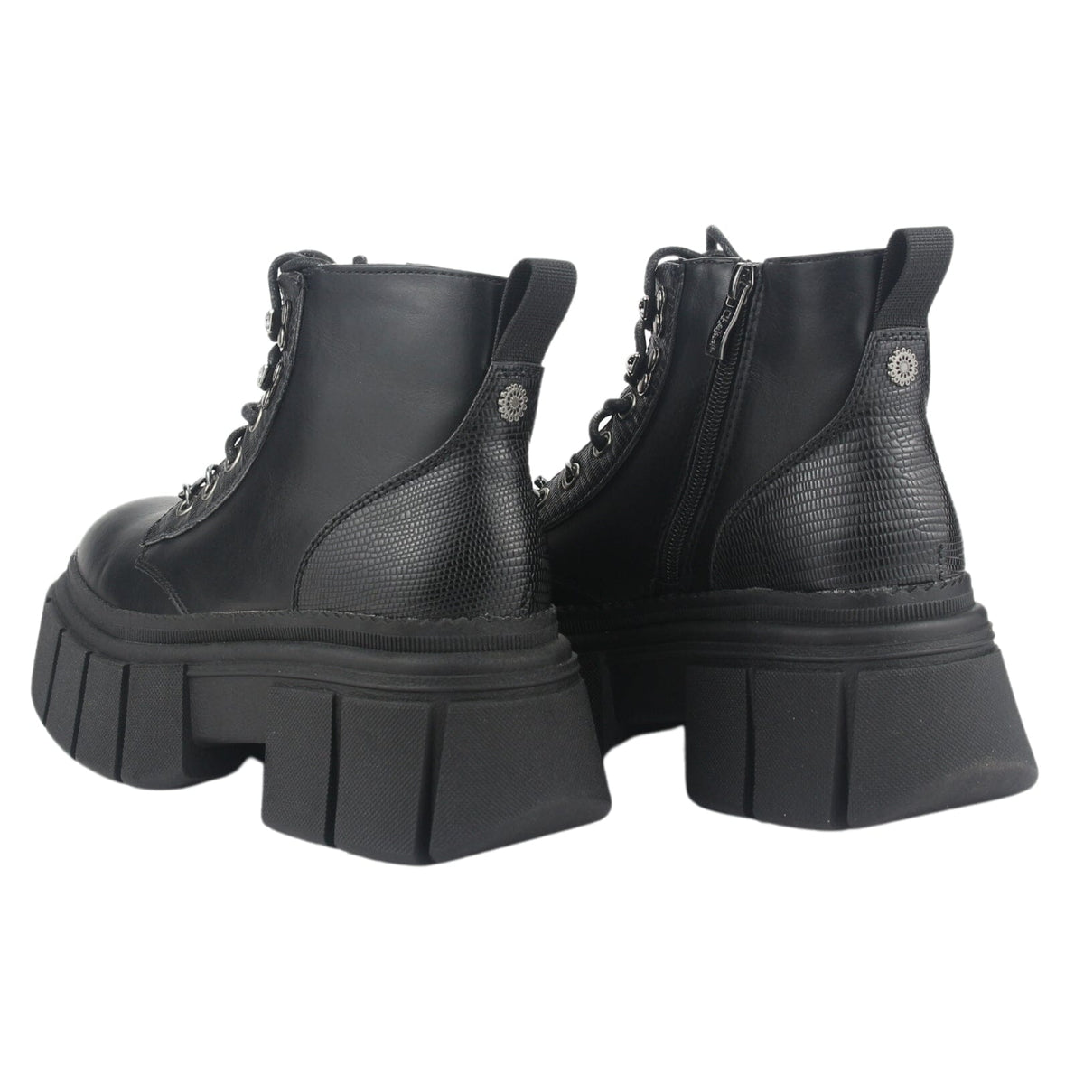 Botin Chalada Mujer Bresh-2 Negro Plataforma Botines Plataforma Chalada 