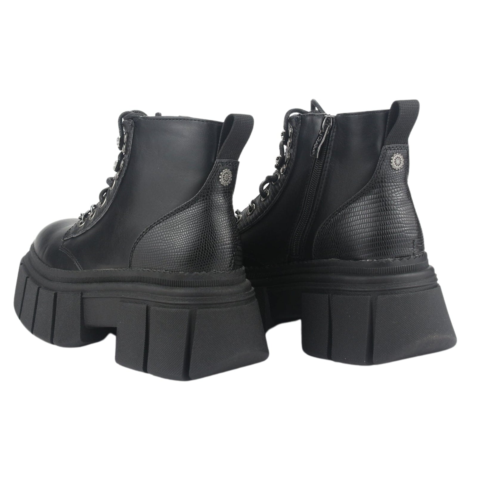 Botin Chalada Mujer Bresh-2 Negro Plataforma Botines Plataforma Chalada 