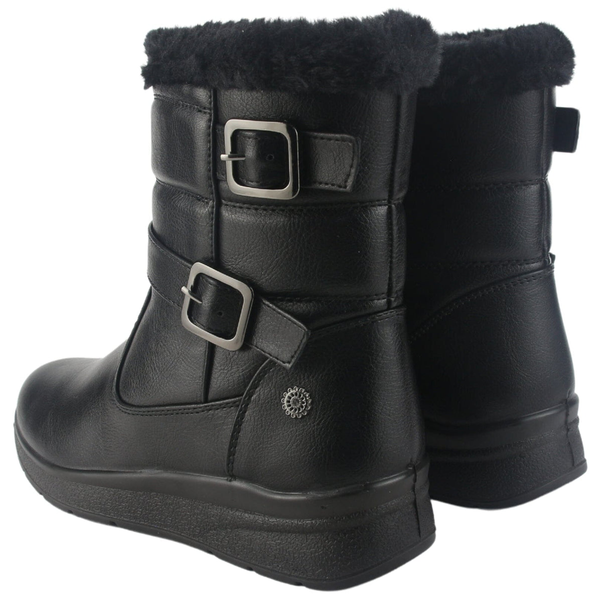 Botin Chalada Mujer Canet-1 Negro Casual Botines Taco Chalada 