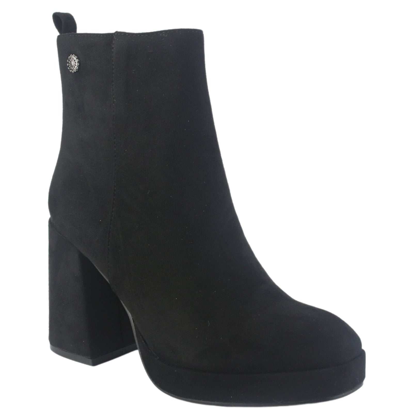 Botin Chalada Mujer Coff-1 S Negro Casual Botines Taco Chalada 