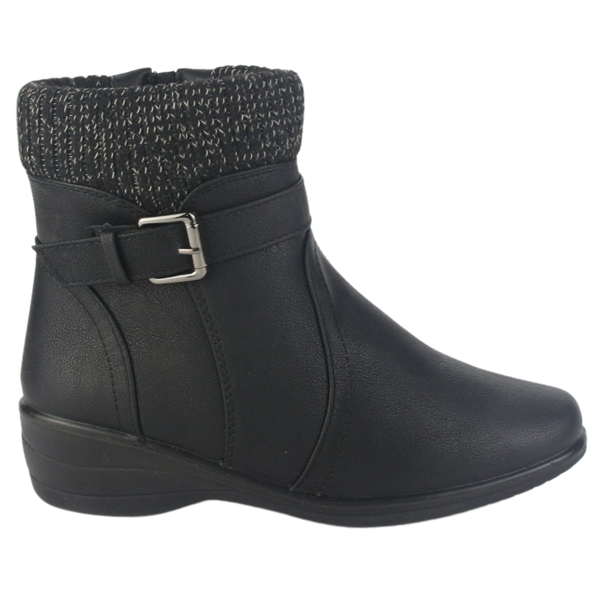 Botin Chalada Mujer Confort-4 Negro Casual Botines Chalada 