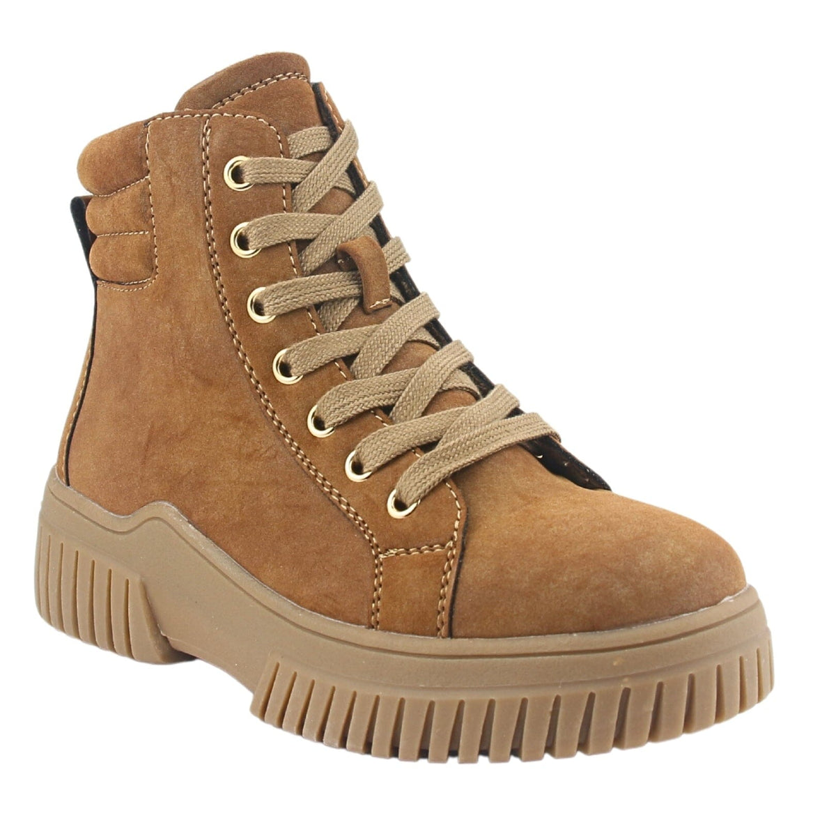 Botin Chalada Mujer Corso-1 Café Casual Botines Plataforma Chalada 