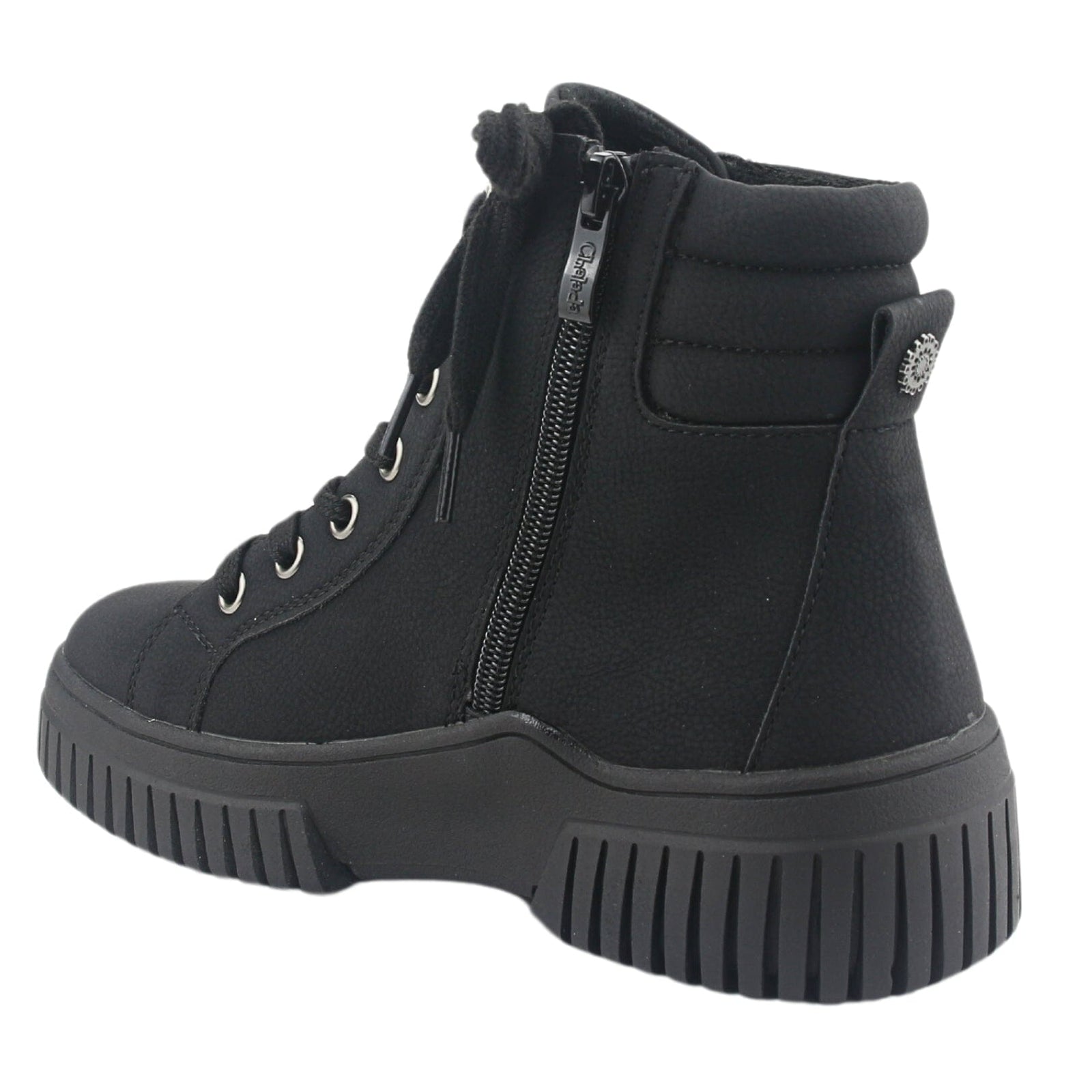 Botin Chalada Mujer Corso-1 Negro Casual Botines Plataforma Chalada 