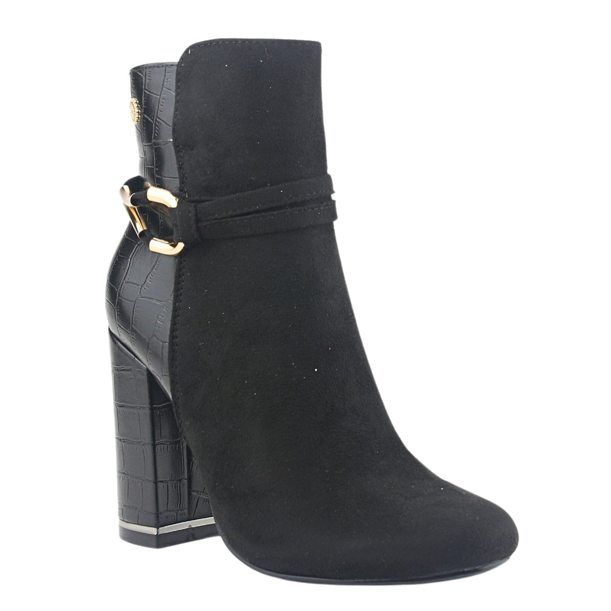 Botin Chalada Mujer Daisy-4 Negro Casual Botines Taco Chalada 