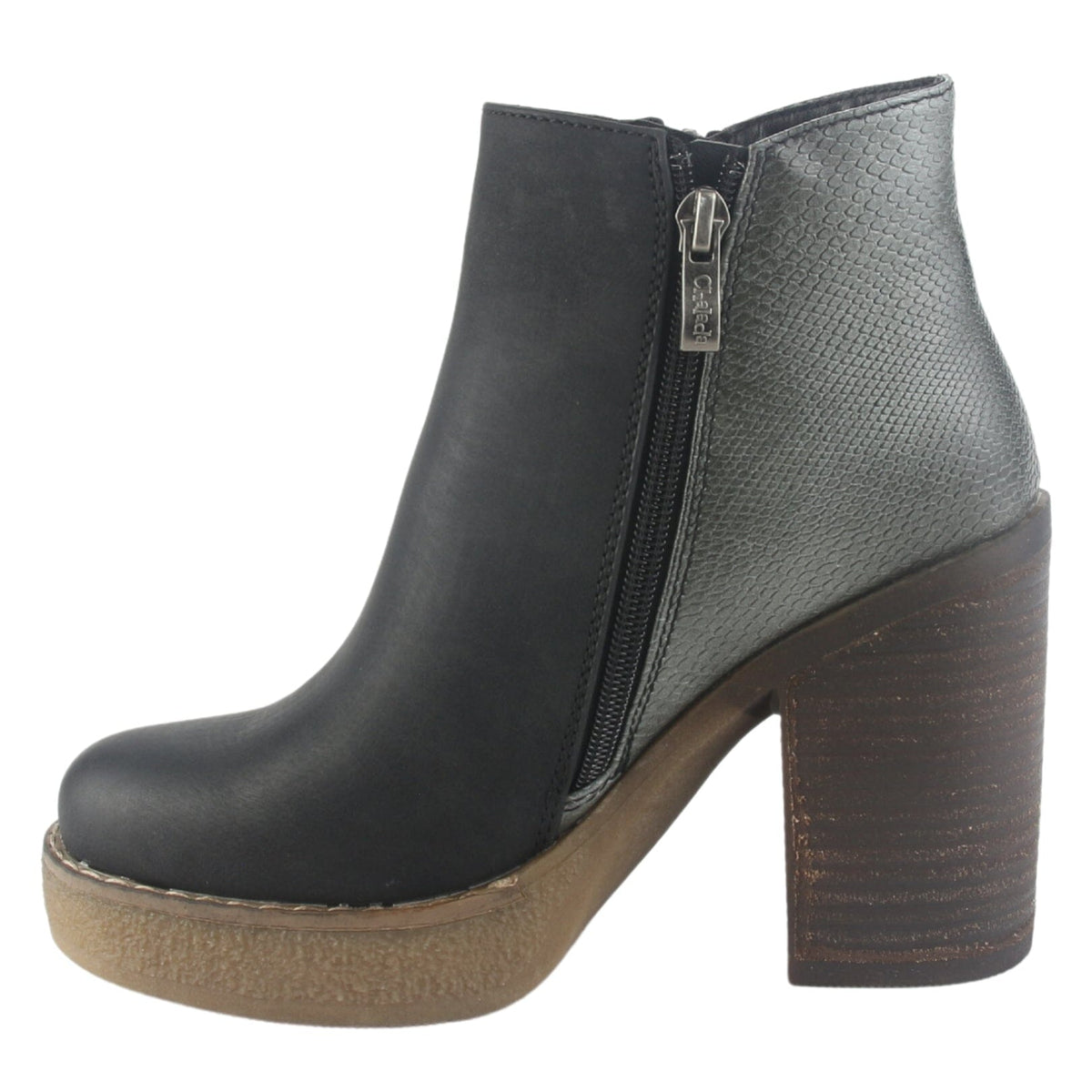 Botin Chalada Mujer Ella-1 Negro Moda Botines Chalada 