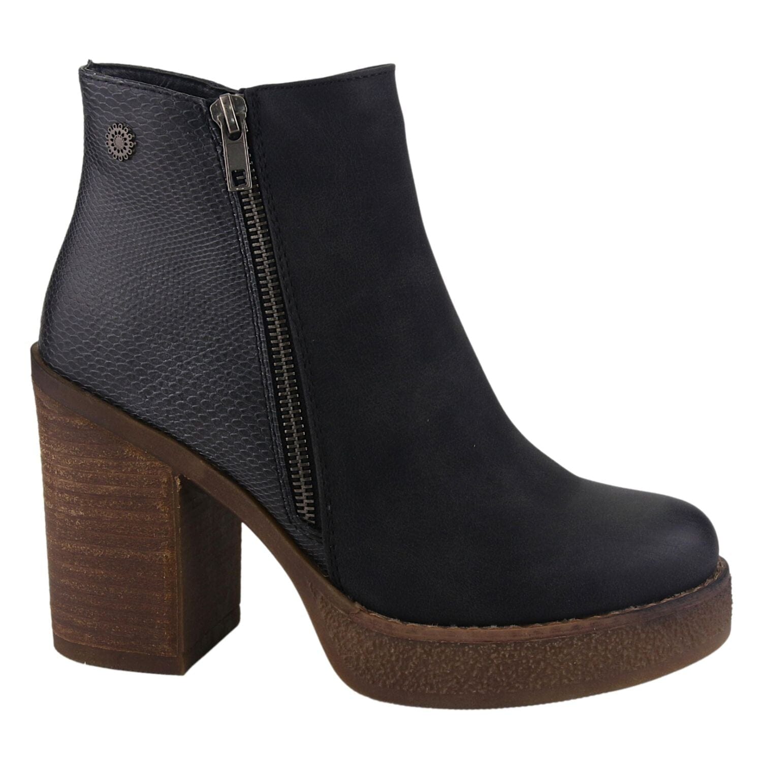 Botin Chalada Mujer Ella-1 Negro Moda Botines Chalada 