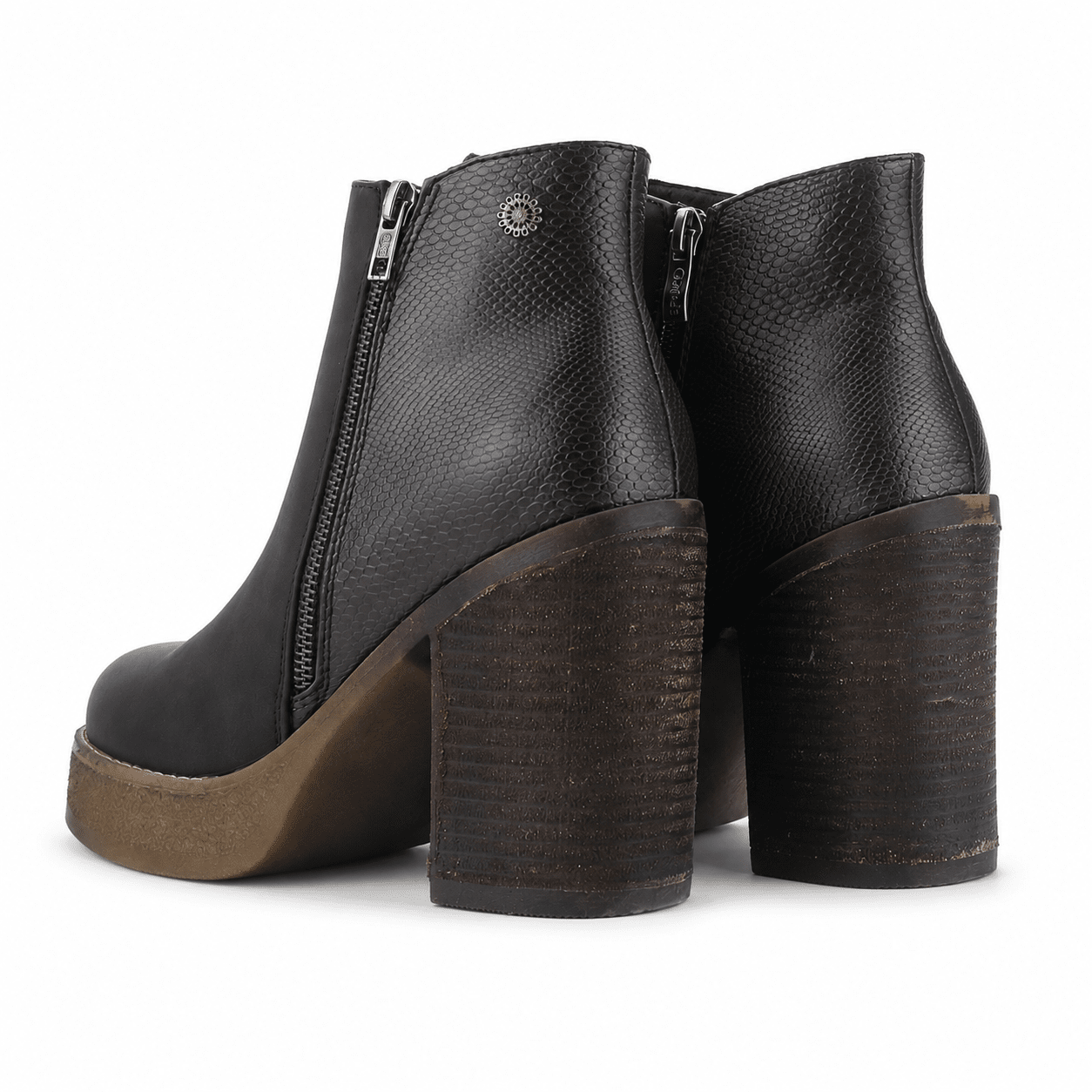 Botin Chalada Mujer Ella-1 Negro Moda Botines Chalada 