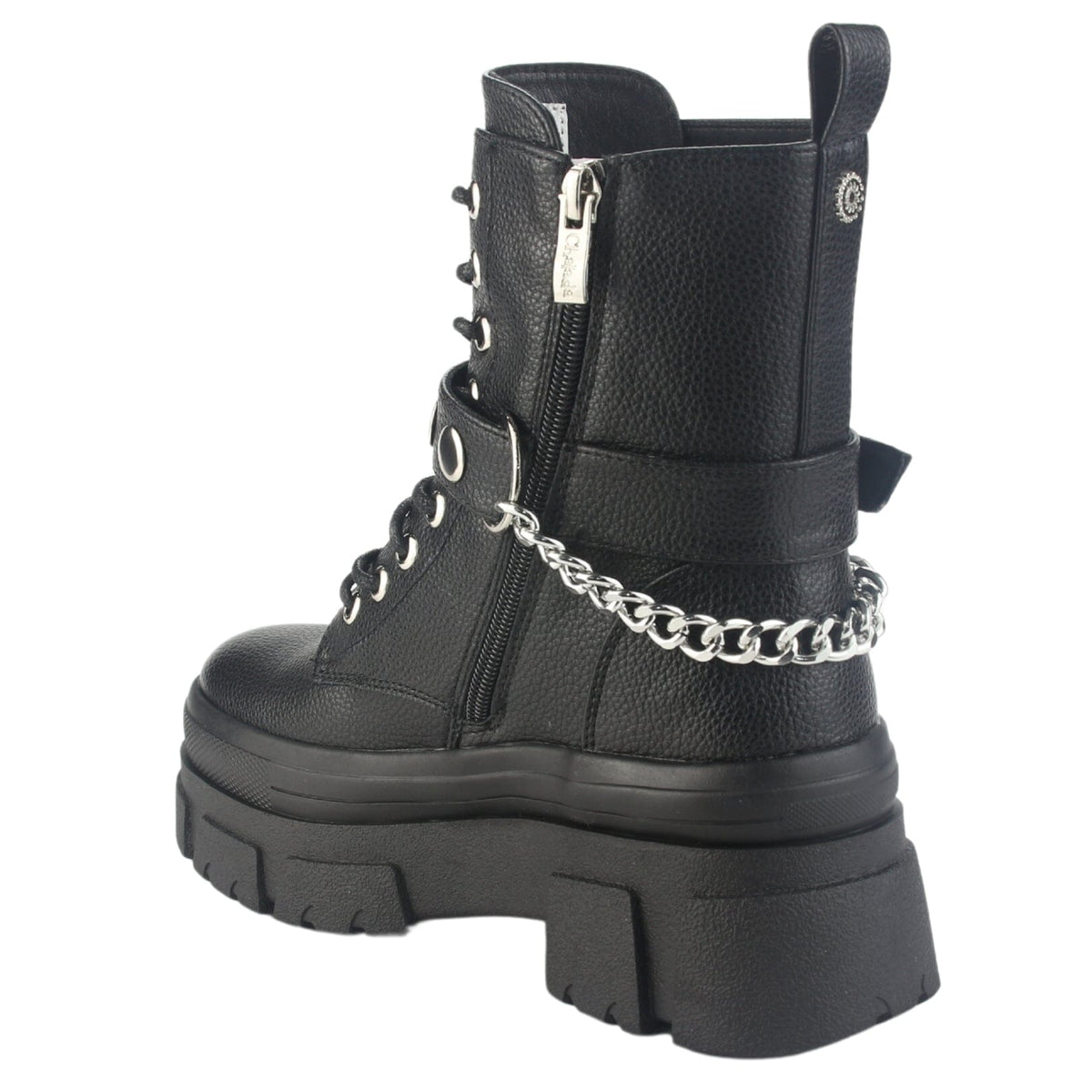Botin Chalada Mujer Fley-3 Negro Casual Botines Plataforma Chalada 