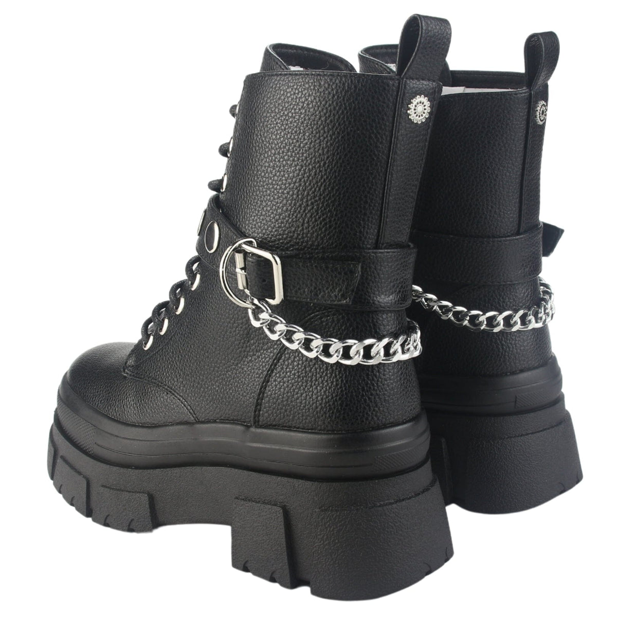 Botin Chalada Mujer Fley-3 Negro Casual Botines Plataforma Chalada 
