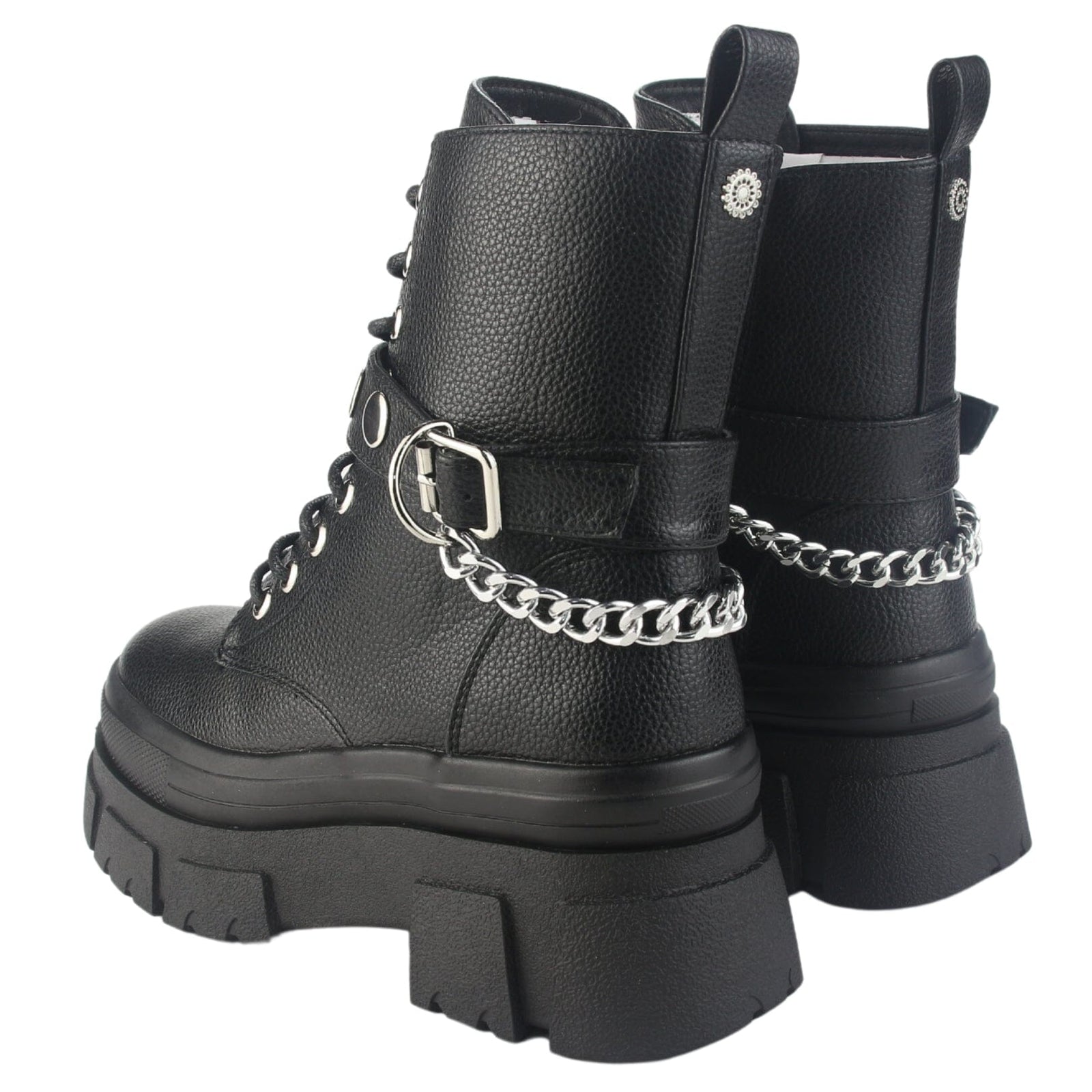 Botin Chalada Mujer Fley-3 Negro Casual Botines Plataforma Chalada 