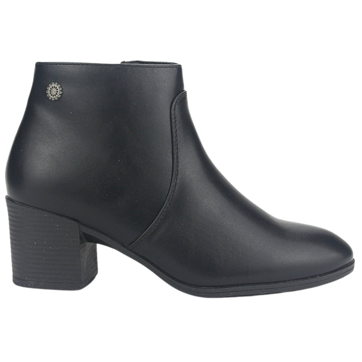 Botin Chalada Mujer Gally-2 Negro Casual Botines Taco Chalada 