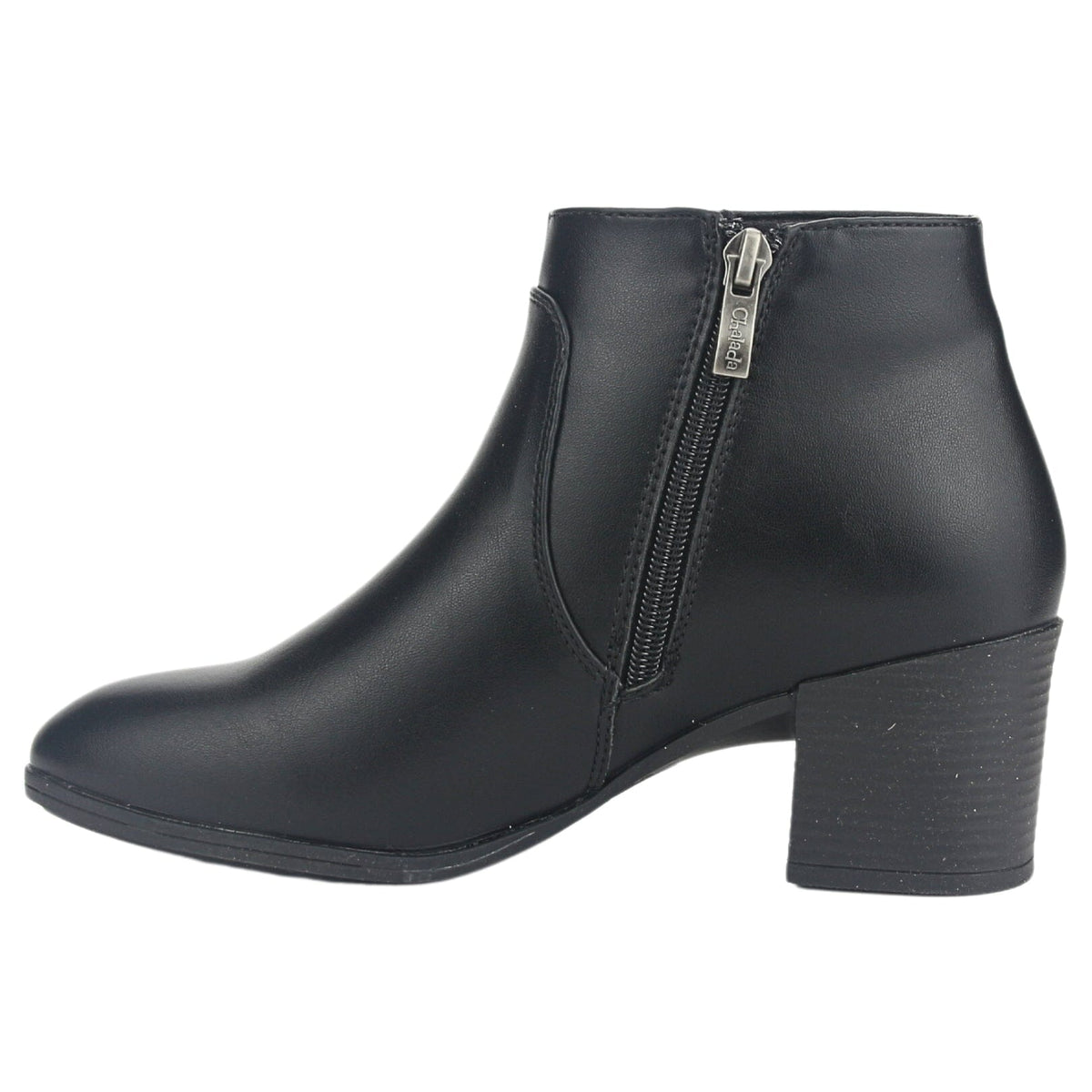 Botin Chalada Mujer Gally-2 Negro Casual Botines Taco Chalada 