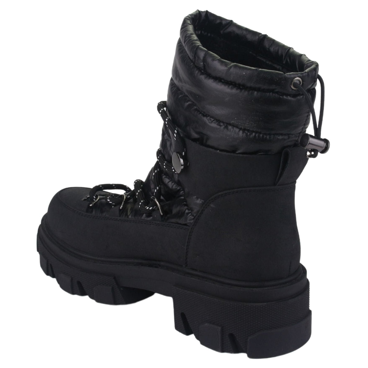 Botin Chalada Mujer Karl-9 Negro Moda Botines Taco Chalada 