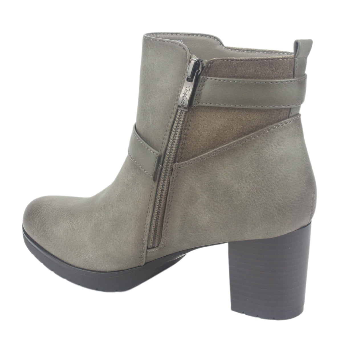 Botin Chalada Mujer Lelia-1 Taupe Casual Botines Taco Chalada 