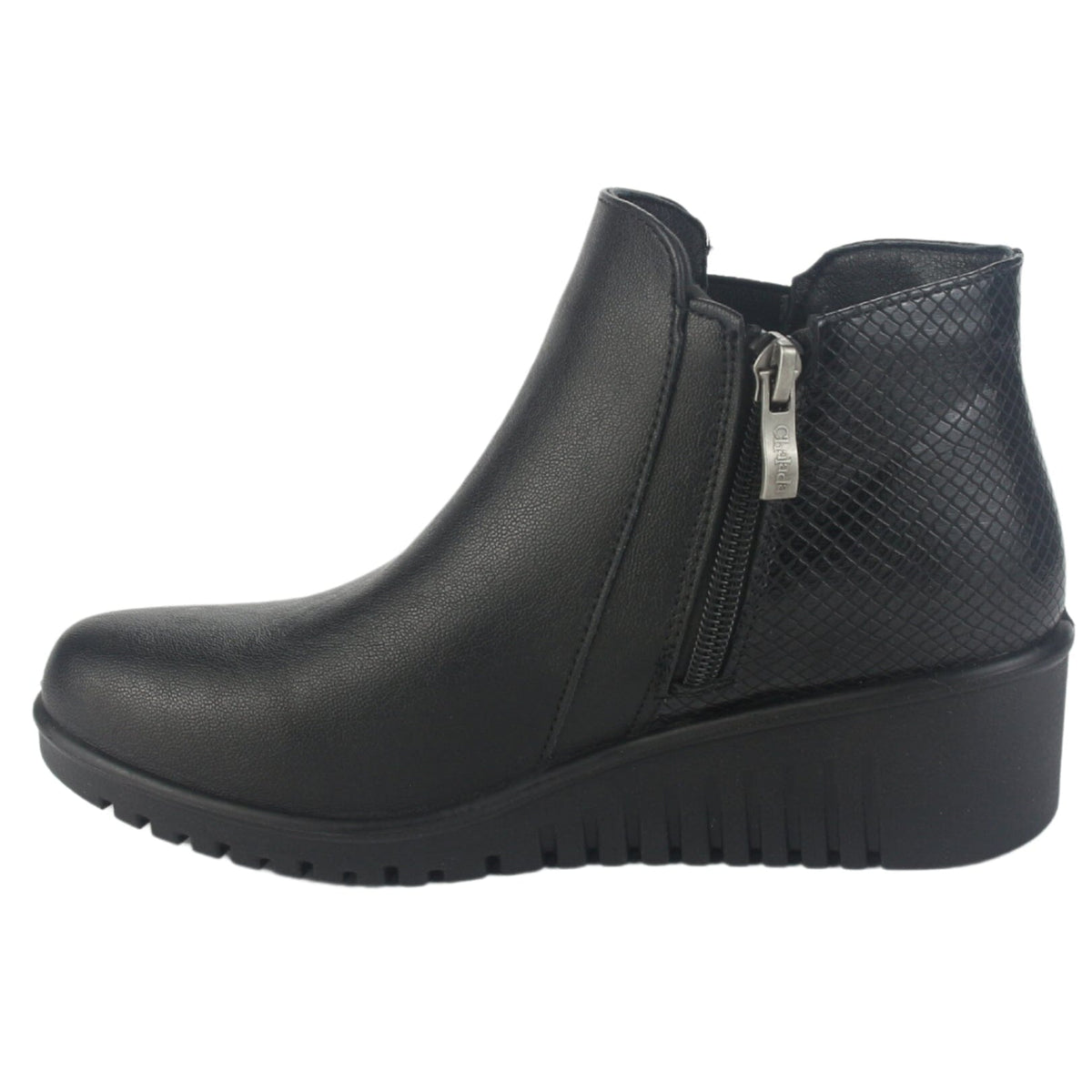 Botin Chalada Mujer Lili-1 Negro Casual Botines Plataforma Chalada 