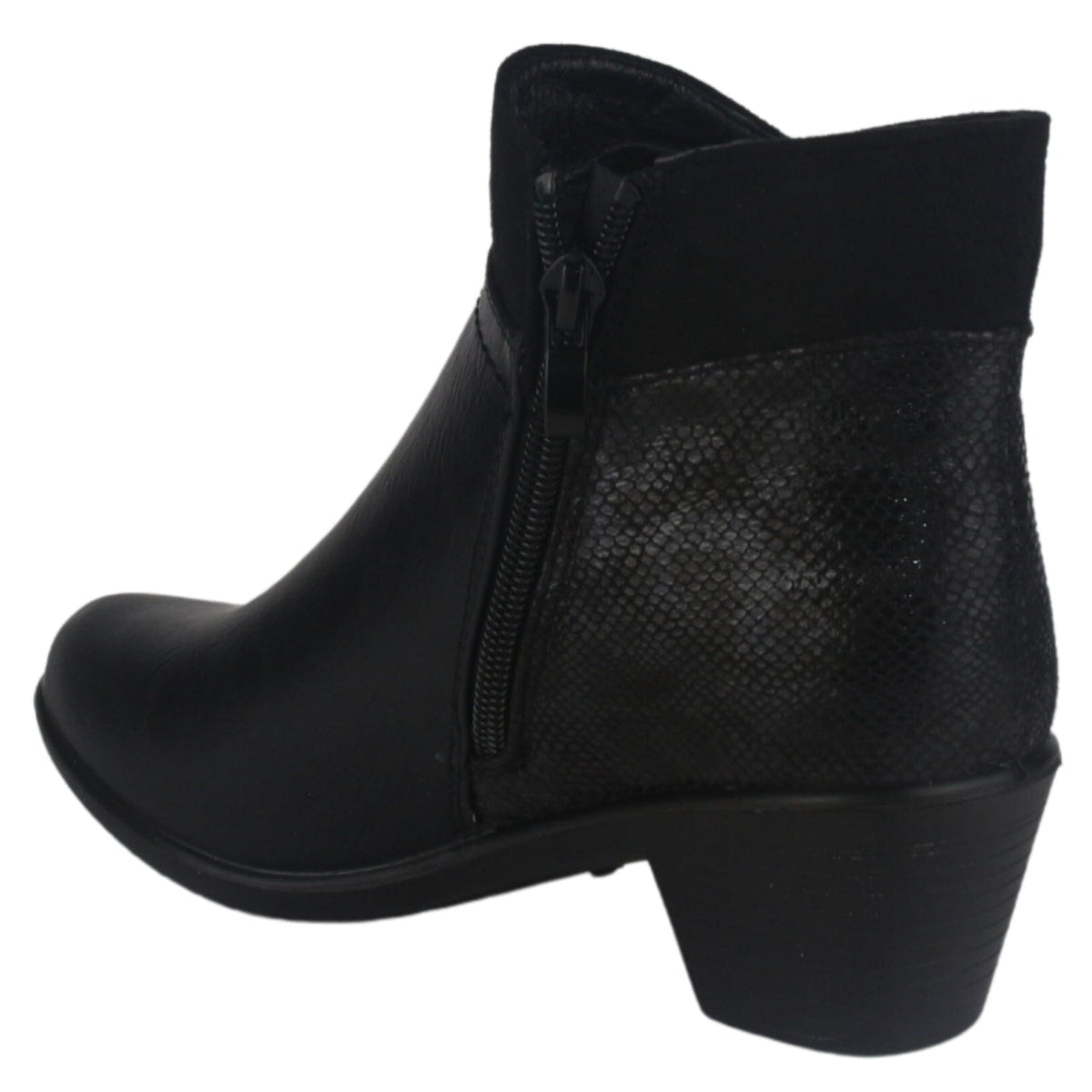 Botin Chalada Mujer Litang-2 Negro Casual Botines Chalada 
