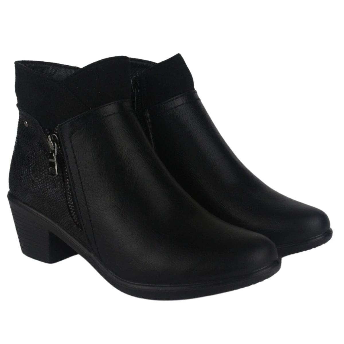 Botin Chalada Mujer Litang-2 Negro Casual Botines Chalada 