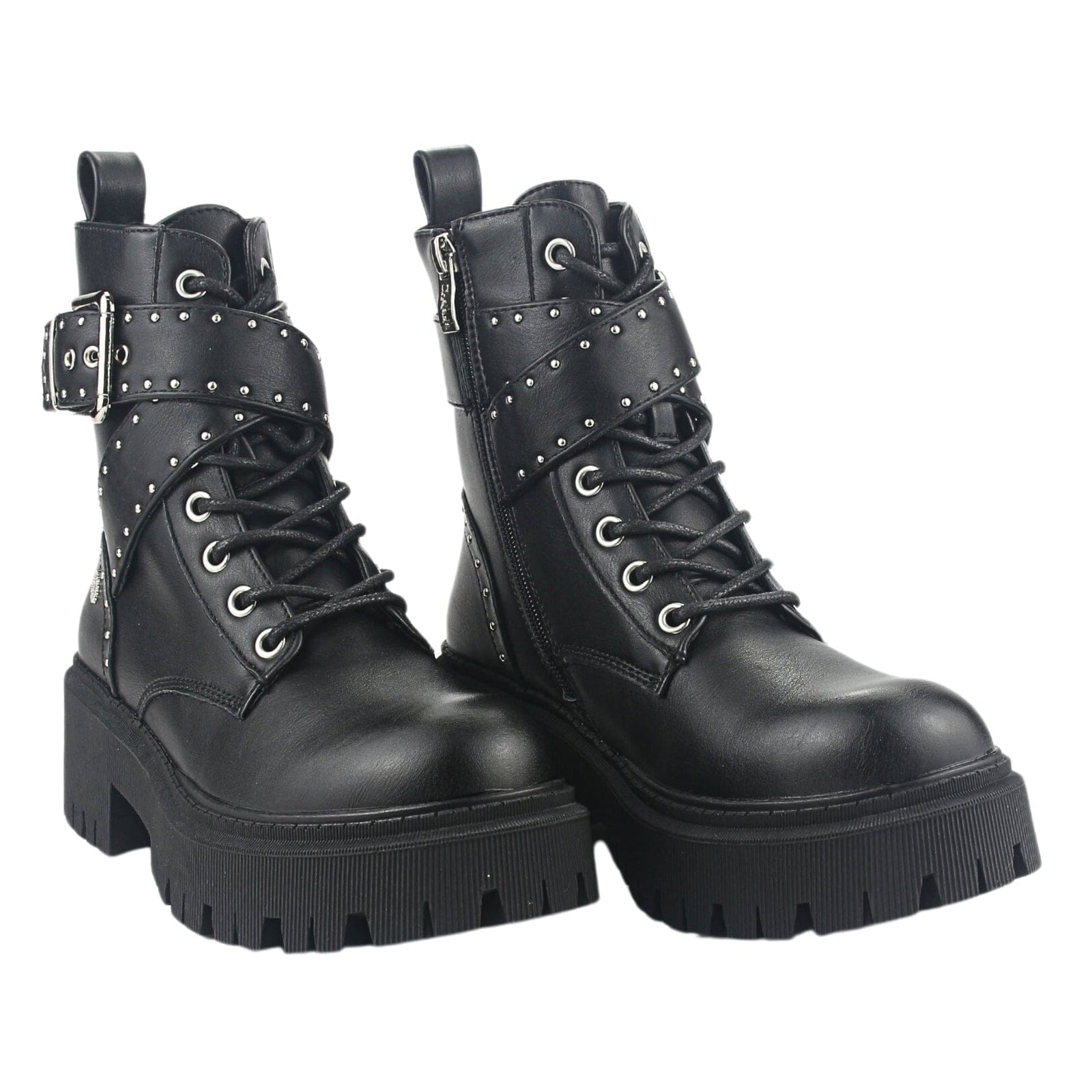 Botin Chalada Mujer Matter-5 Negro Plataforma Botines Plataforma Chalada 