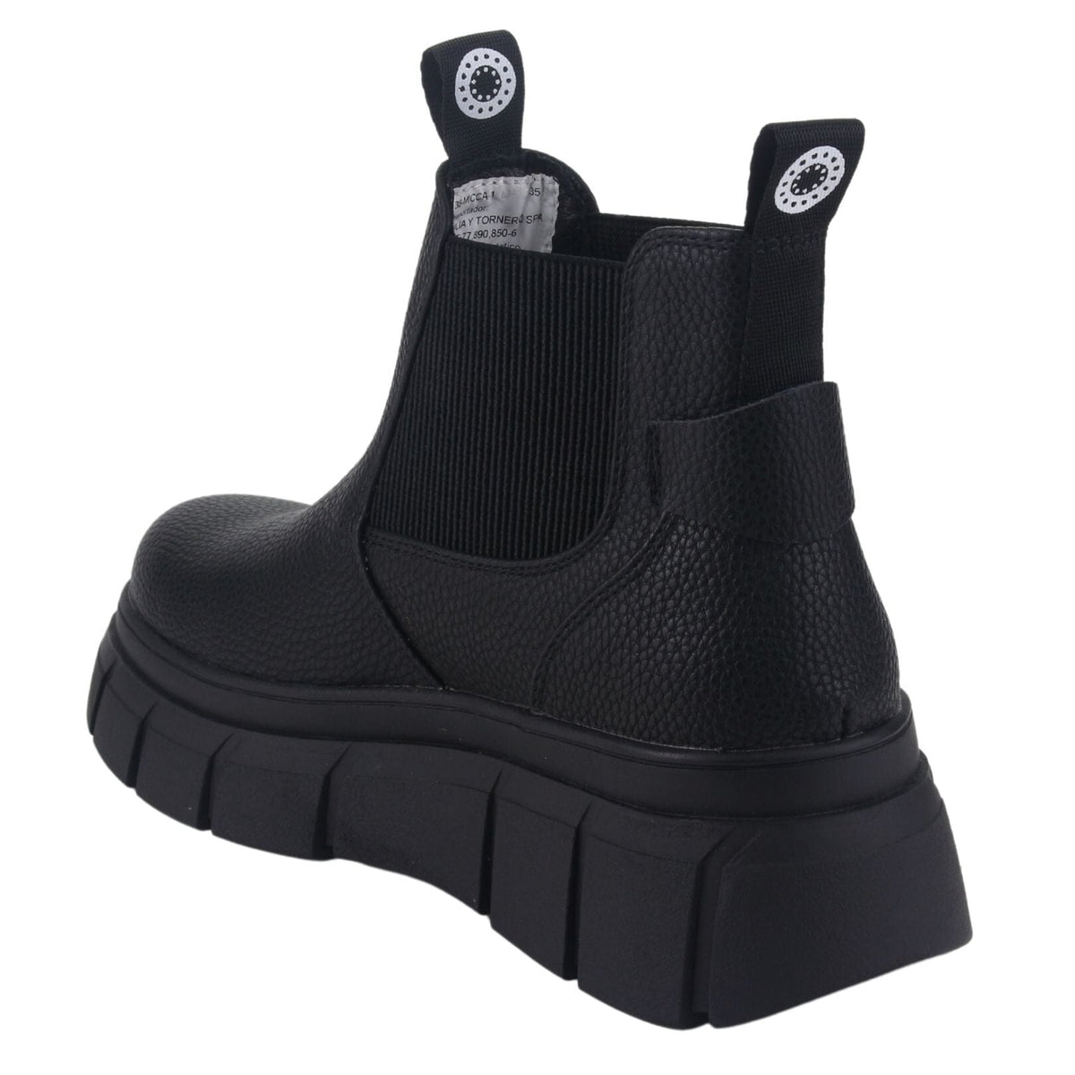 Botin Chalada Mujer Micca-1 Negro Casual Botines Plataforma Chalada 