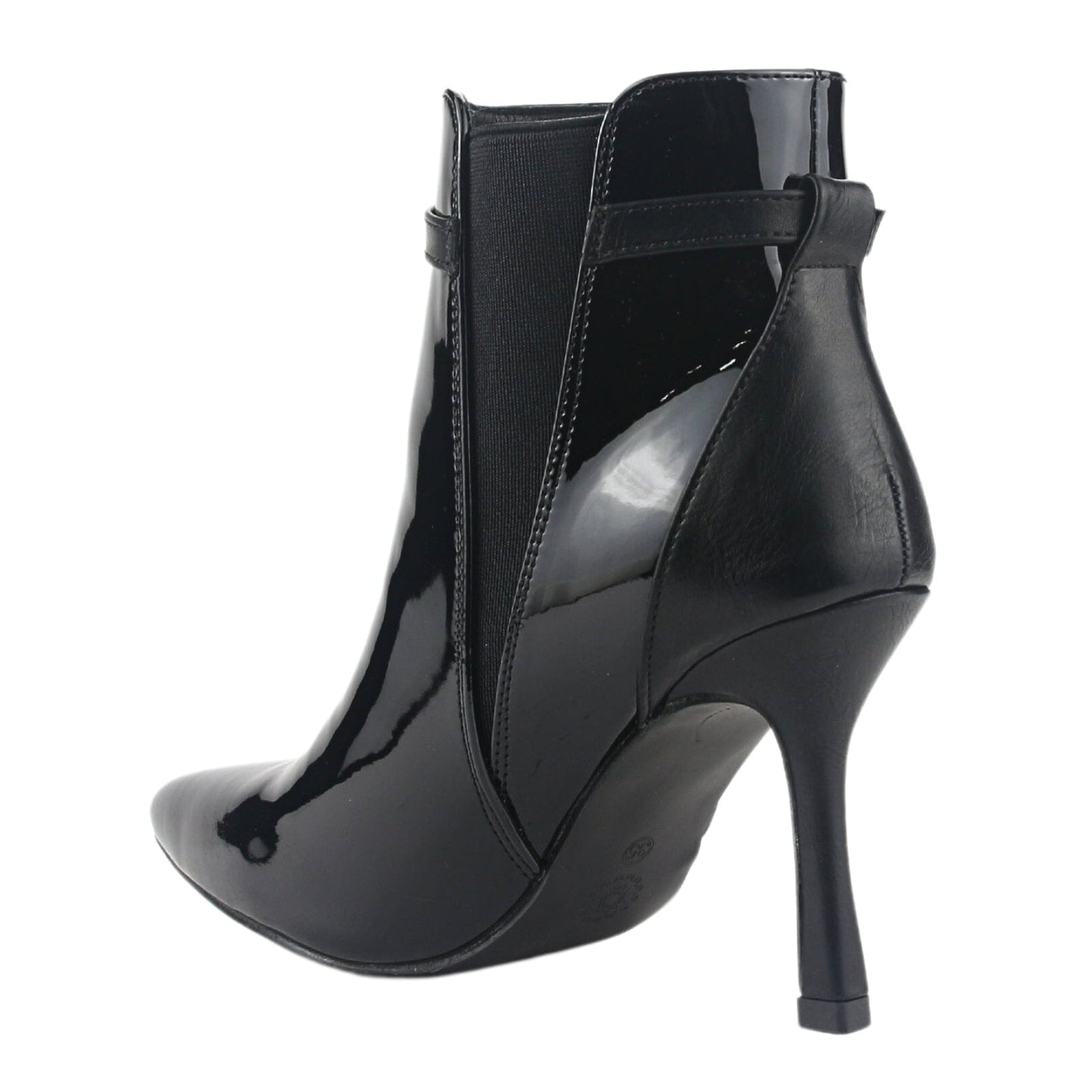 Botin Chalada Mujer Nero-2 V Negro Casual Botines Taco Chalada 