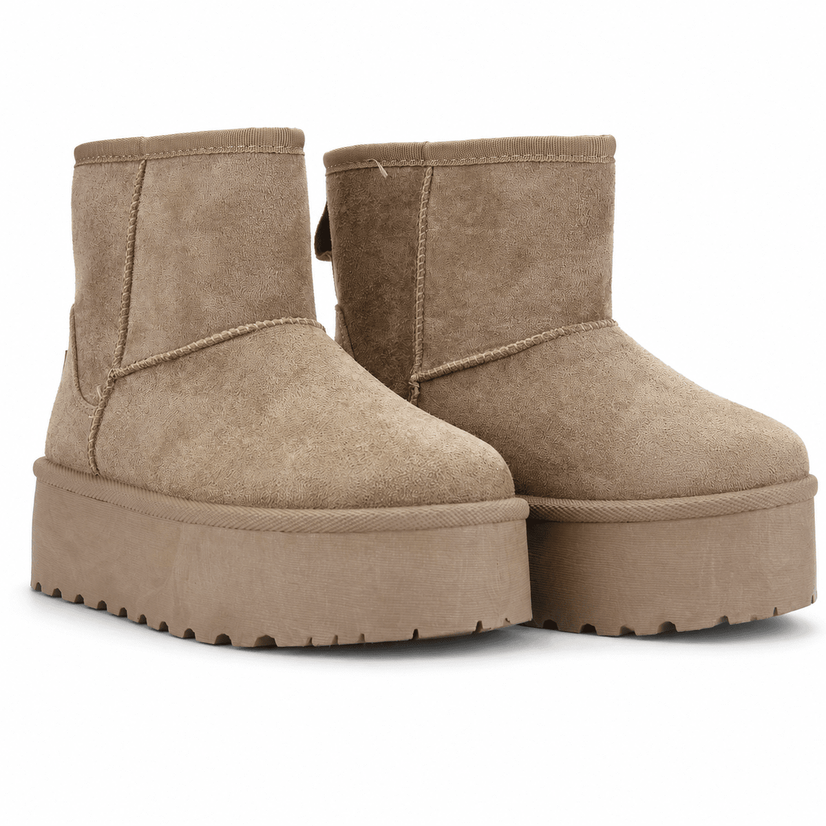 Botin Chalada Mujer Pinguih-2 Taupe Casual Pantuflas Chalada 