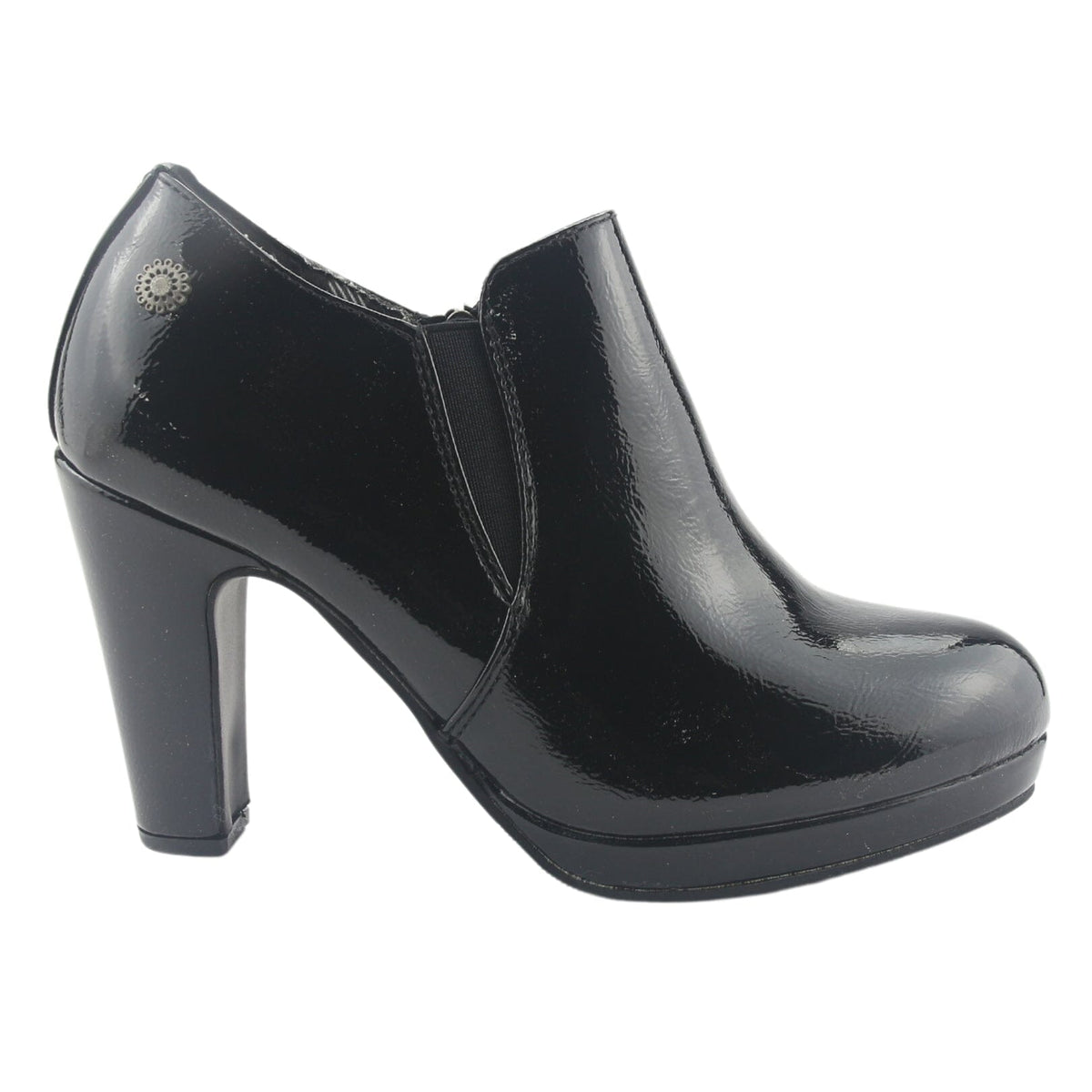 Botin Chalada Mujer Plataform12 Negro Moda Botines Chalada 