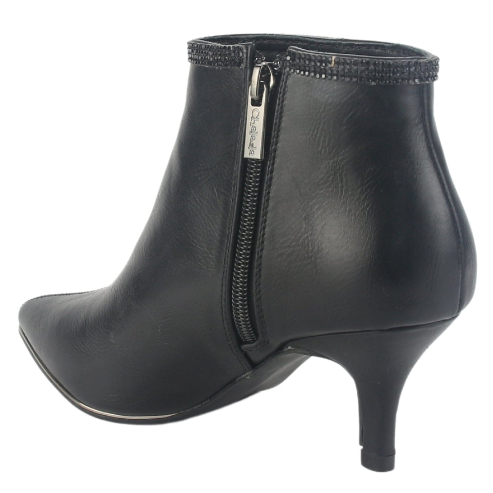 Botin Chalada Mujer Plos-66 Negro Casual Botines Taco Chalada 