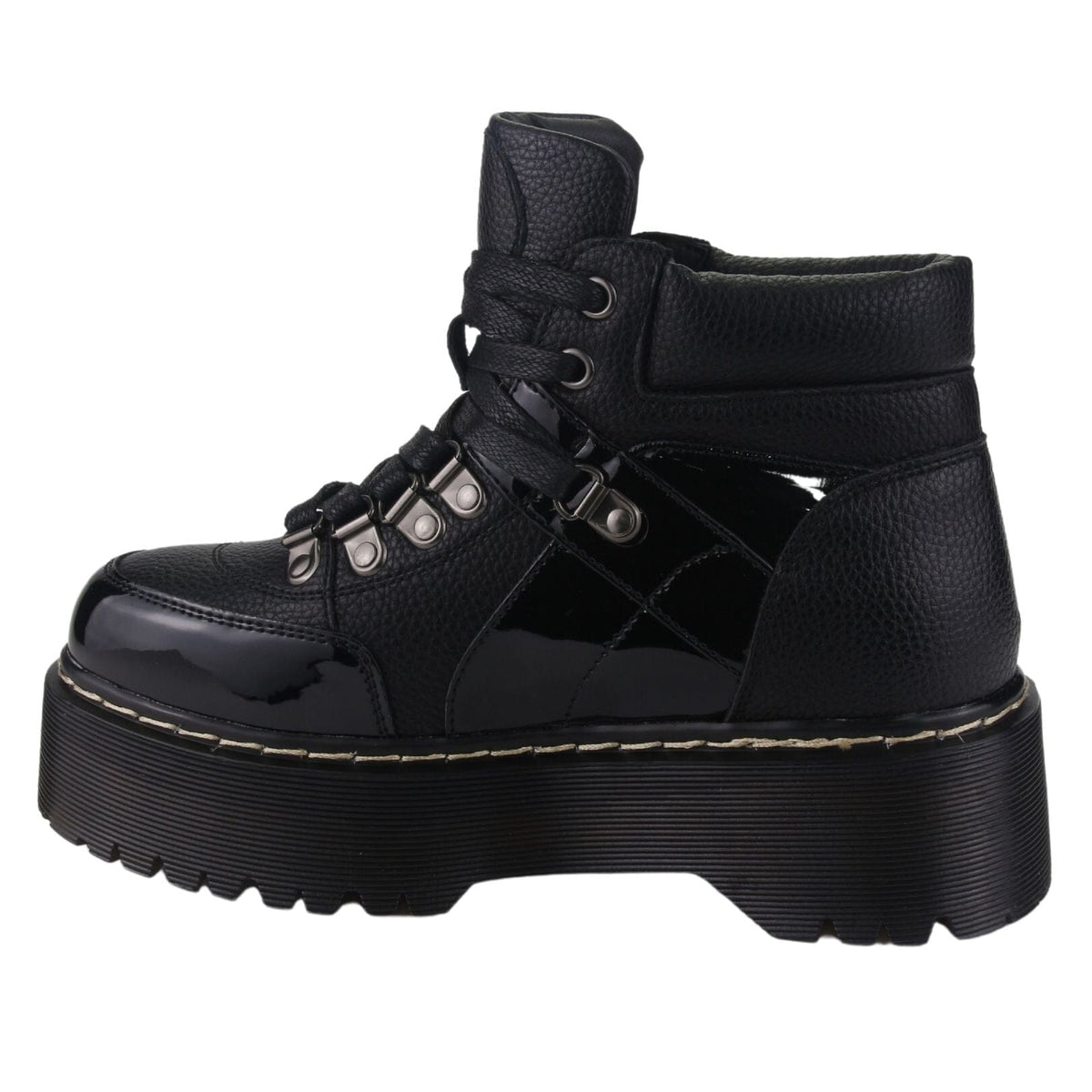 Botin Chalada Mujer Pool-22 Negro Casual Botines Plataforma Chalada 