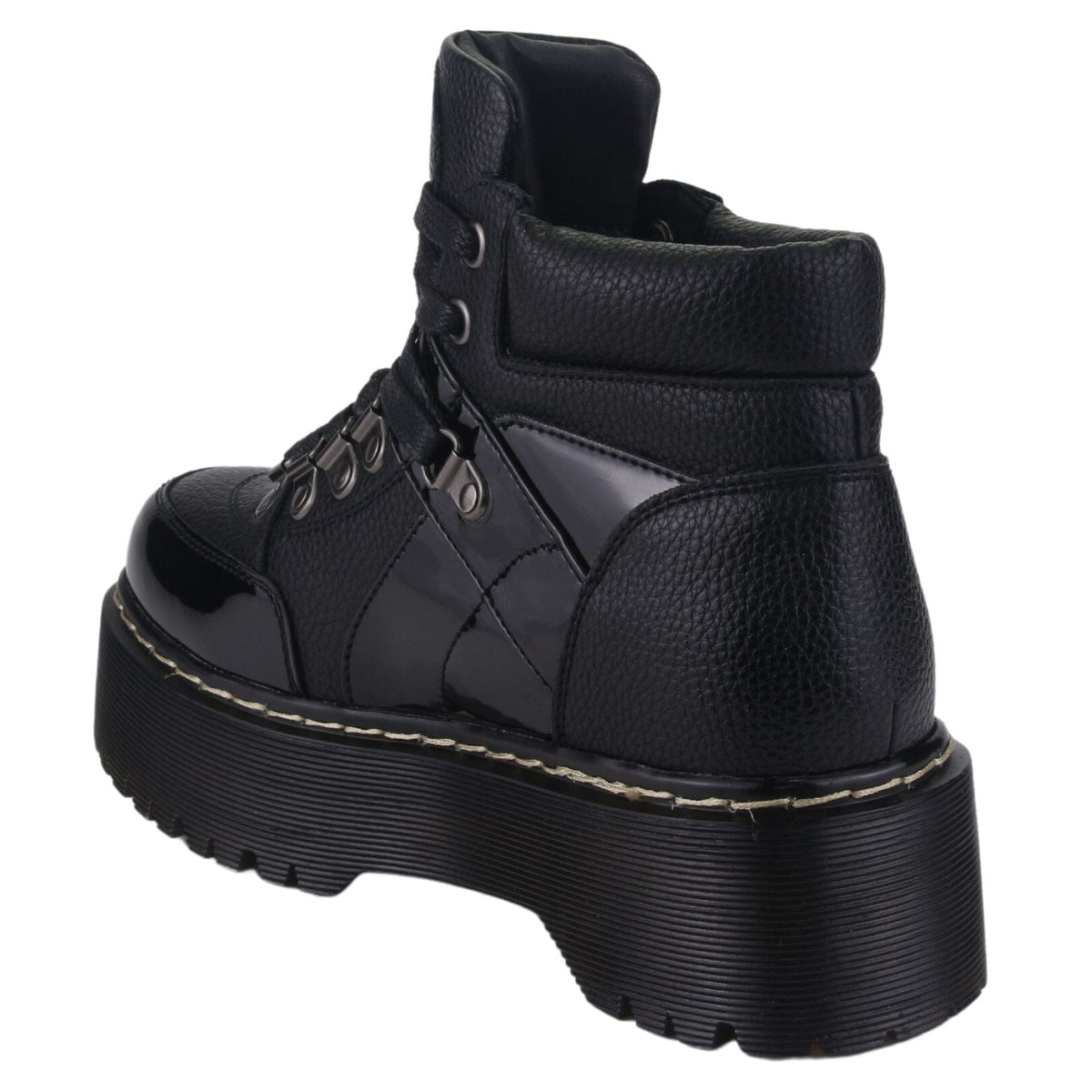 Botin Chalada Mujer Pool-22 Negro Casual Botines Plataforma Chalada 