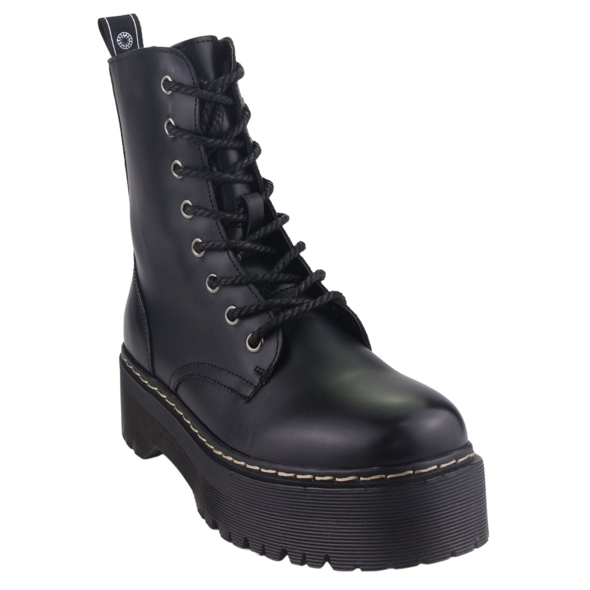 Botin Chalada Mujer Pool-3 Negro Plataforma Botines Chalada 