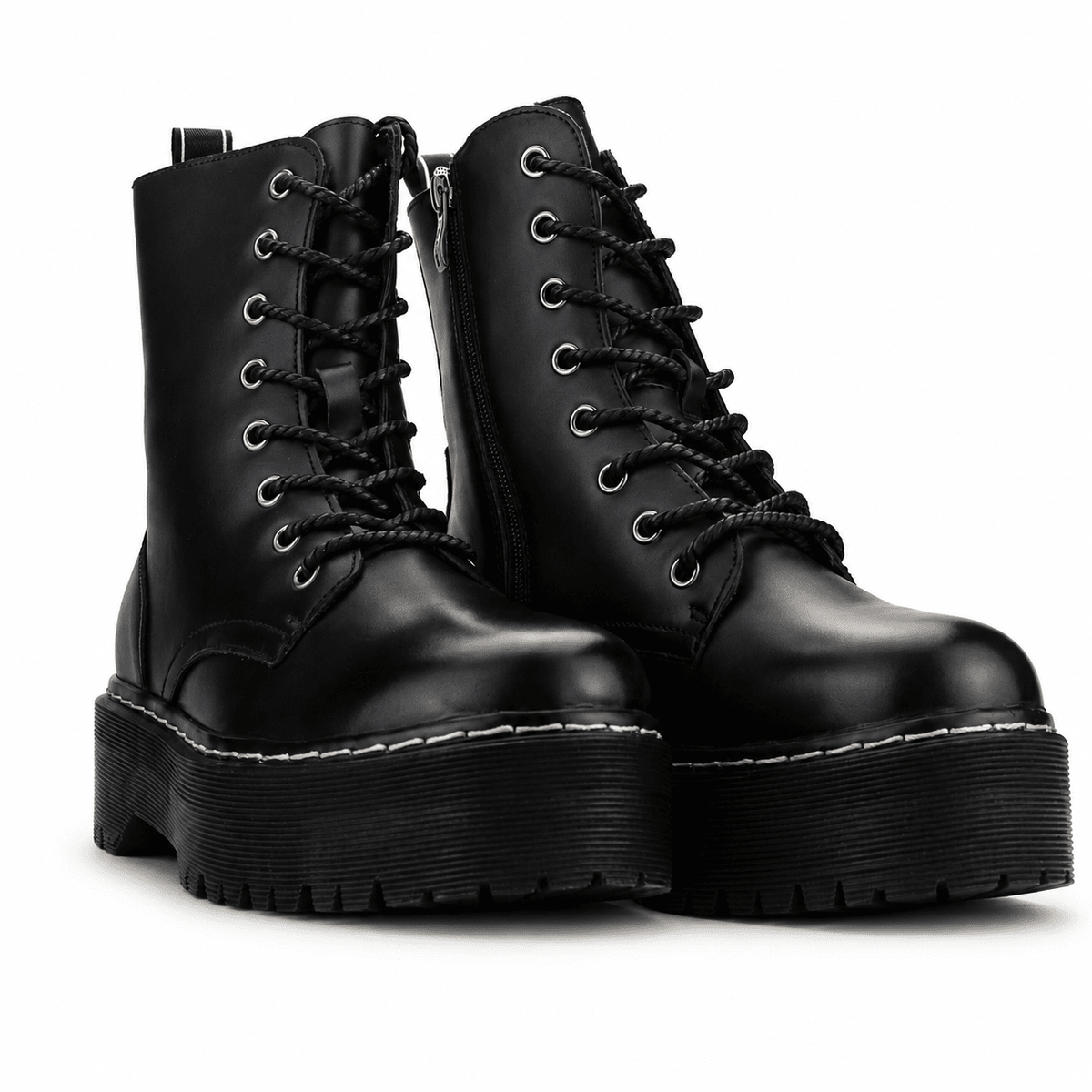 Botin Chalada Mujer Pool-3 Negro Plataforma Botines Chalada 