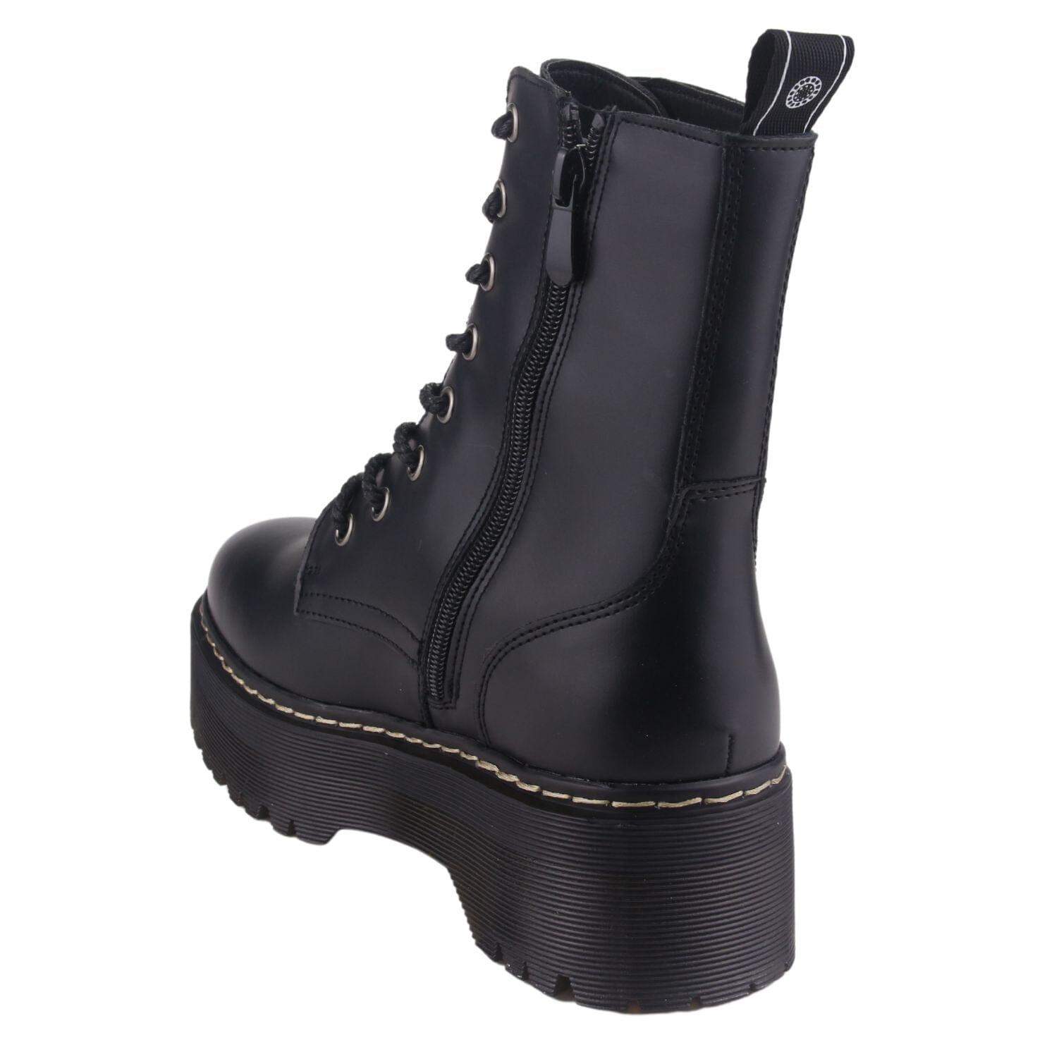 Botin Chalada Mujer Pool-3 Negro Plataforma Botines Chalada 