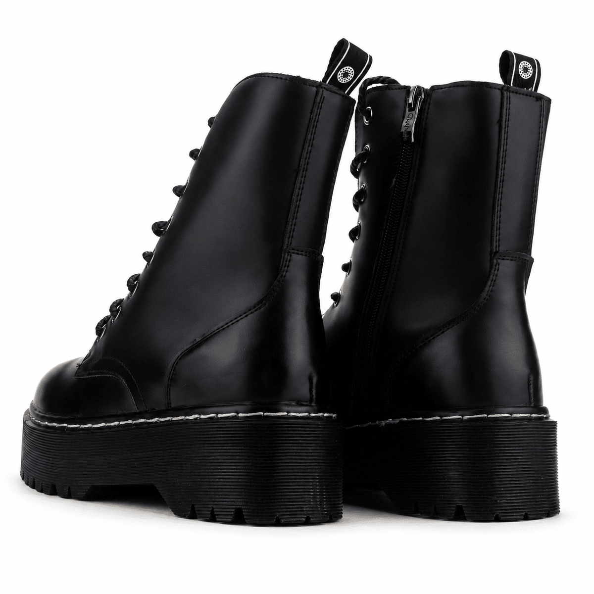 Botin Chalada Mujer Pool-3 Negro Plataforma Botines Chalada 