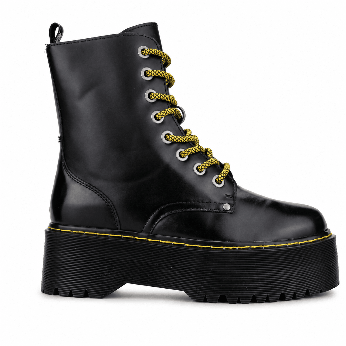 Botin Chalada Mujer Poolh-11 Negro Moda Botines Plataforma Chalada 