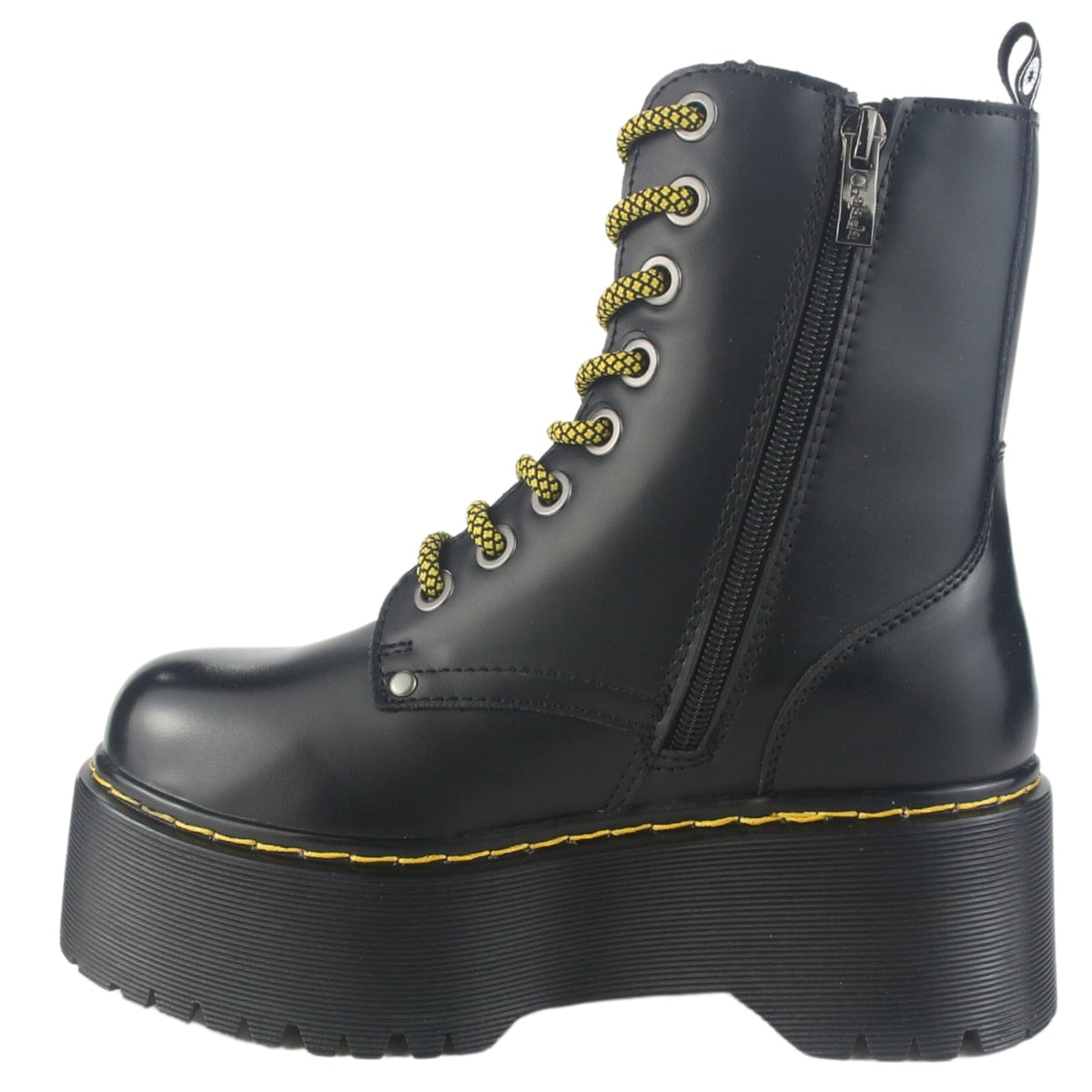 Botin Chalada Mujer Poolh-11 Negro Moda Botines Plataforma Chalada 