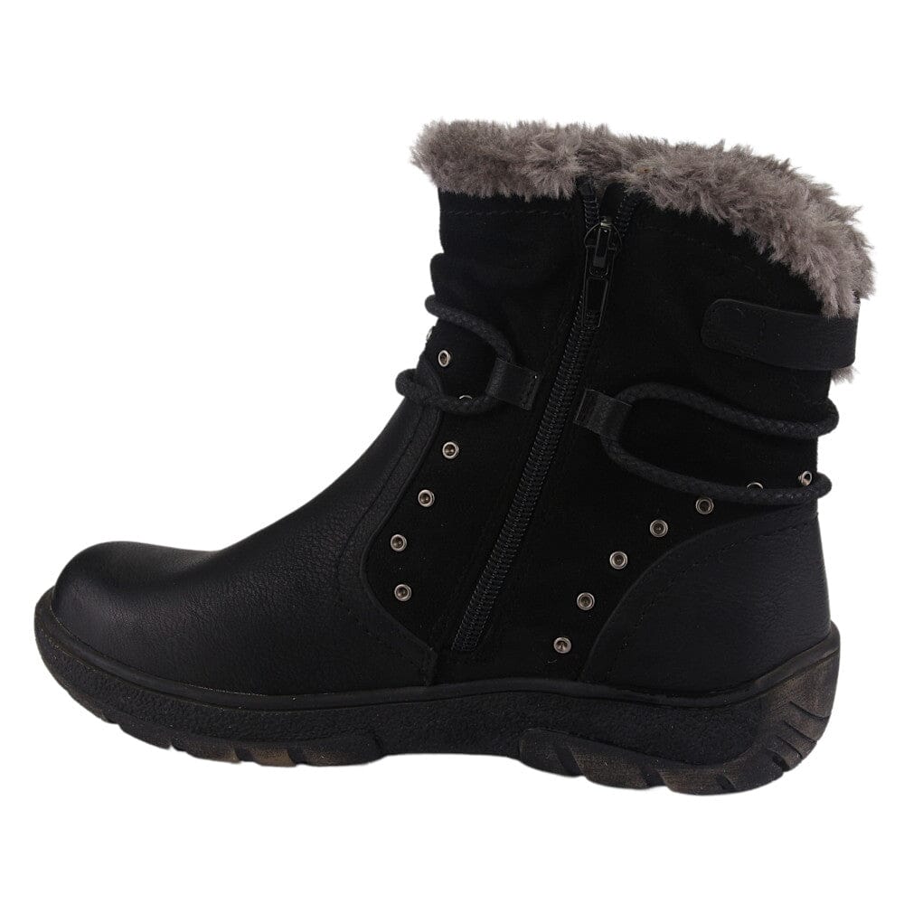 Botin Chalada Mujer Qual-1 Negro Comfort Botines Chalada 