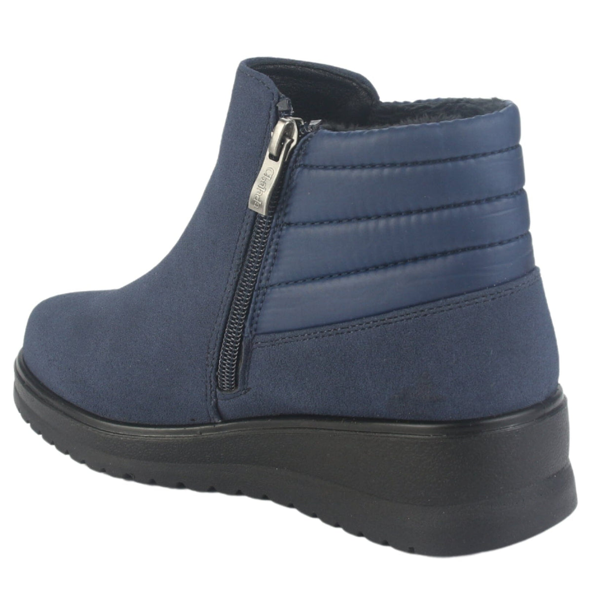 Botin Chalada Mujer Rayo-2 Azul Casual Botines Plataforma Chalada 
