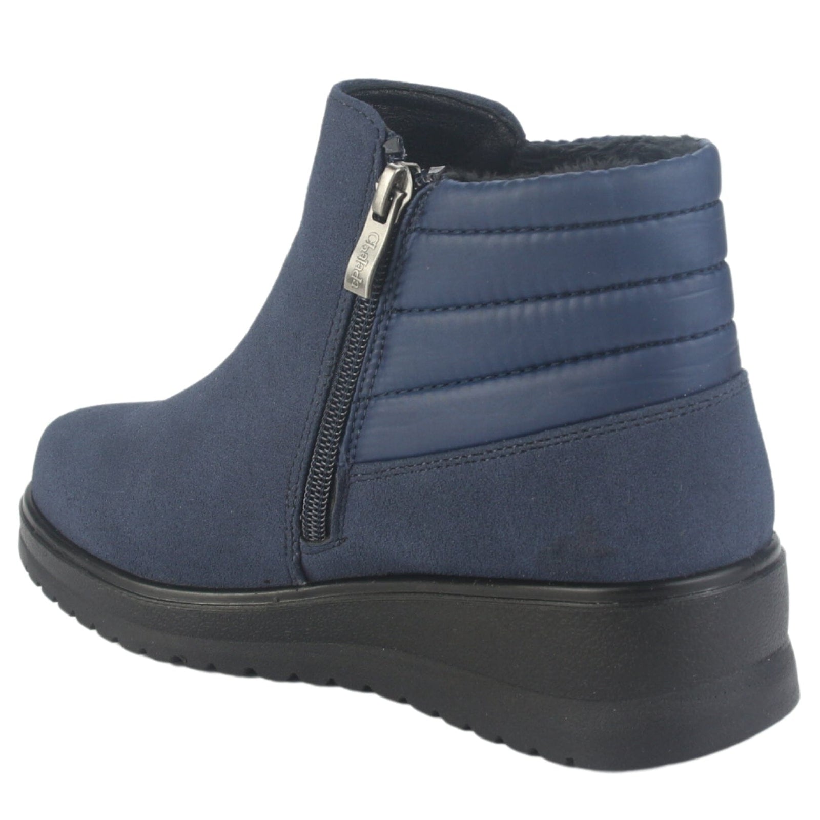 Botin Chalada Mujer Rayo-2 Azul Casual Botines Plataforma Chalada 