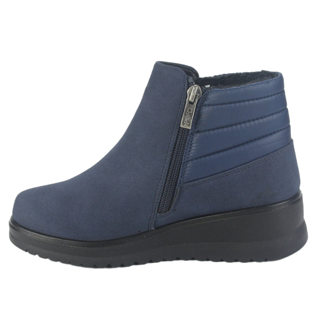 Botin Chalada Mujer Rayo-2 Azul Casual Botines Plataforma Chalada 
