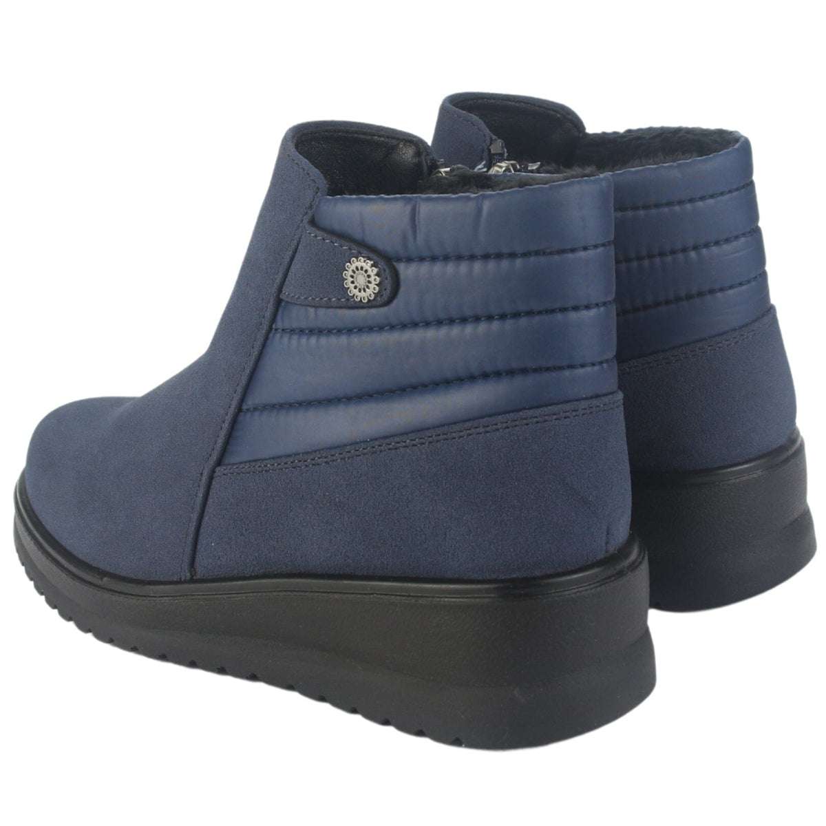 Botin Chalada Mujer Rayo-2 Azul Casual Botines Plataforma Chalada 