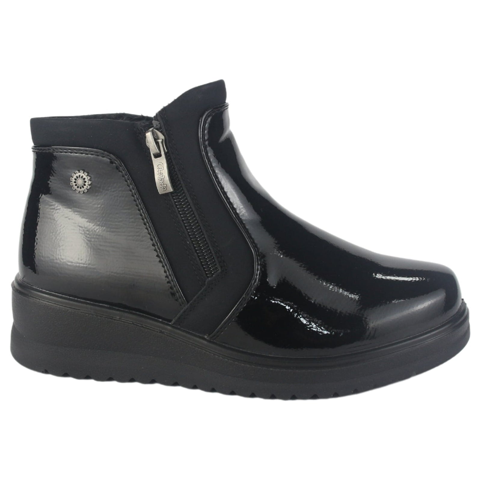 Botin Chalada Mujer Rayo-3 Negro Casual Botines Plataforma Chalada 