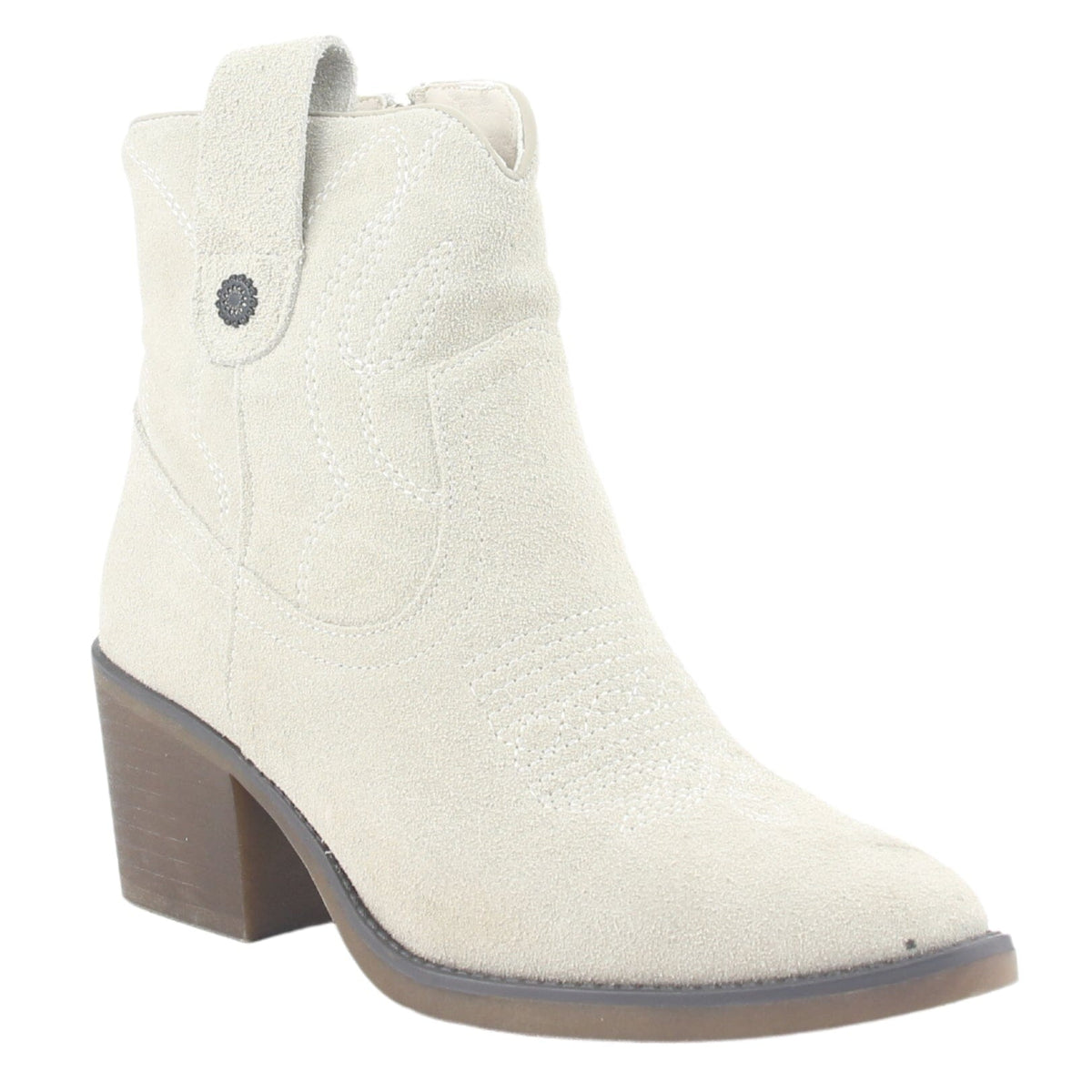 Botin Chalada Mujer Reno-2 Beige Casual Botines Taco Chalada 