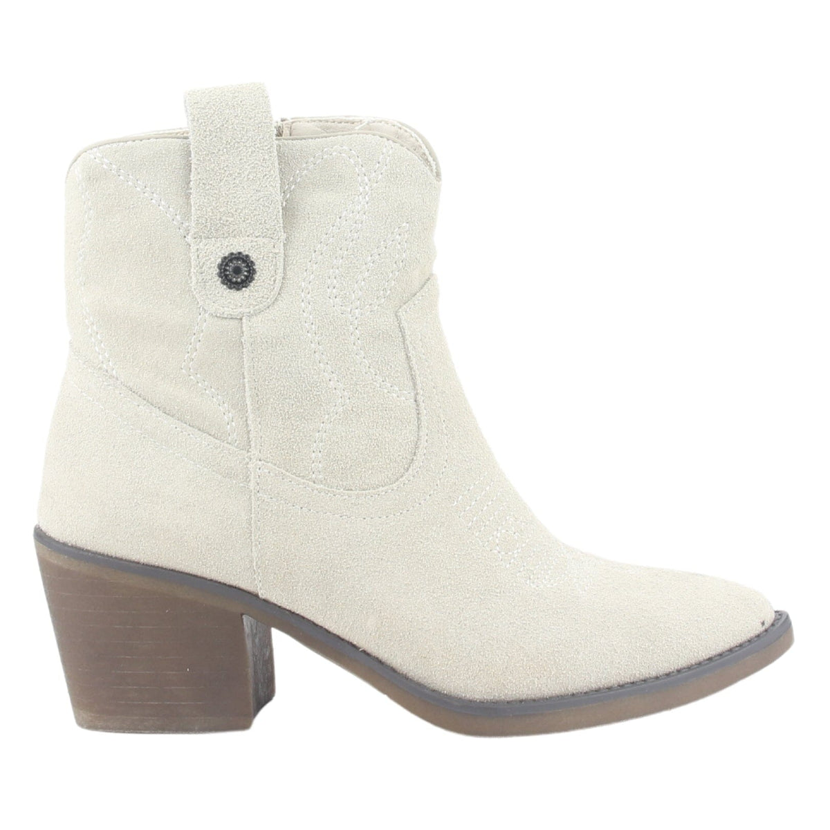 Botin Chalada Mujer Reno-2 Beige Casual Botines Taco Chalada 