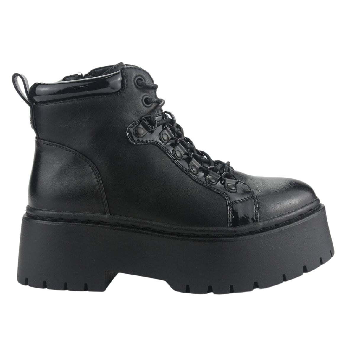 Botin Chalada Mujer Rust-21 Negro Plataforma Botines Plataforma Chalada 