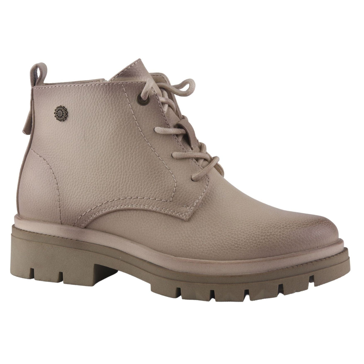 Botin Chalada Mujer Selina-2 Beige Casual Botines Taco Chalada 