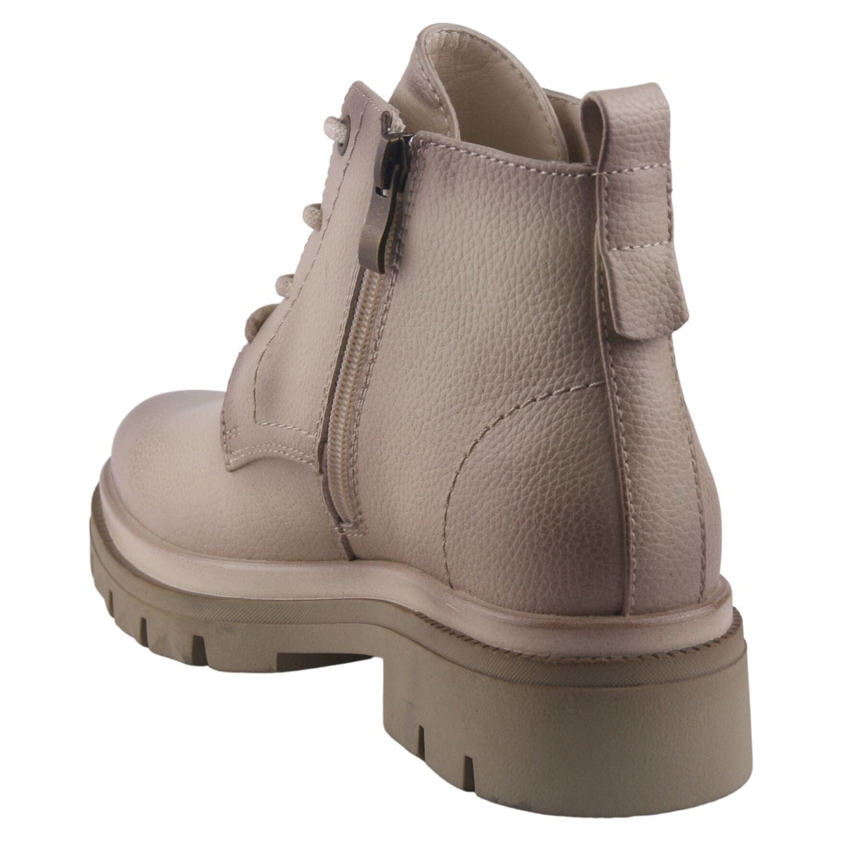 Botin Chalada Mujer Selina-2 Beige Casual Botines Taco Chalada 