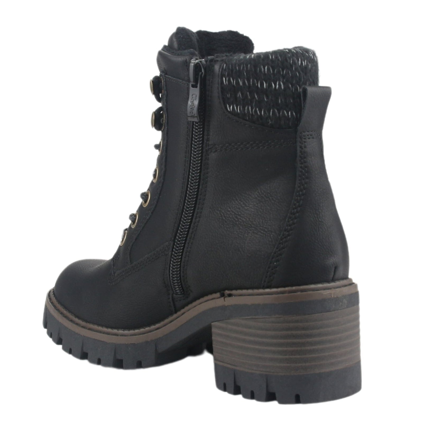 Botin Chalada Mujer Sindy-1 Negro Casual Botines Taco Chalada 