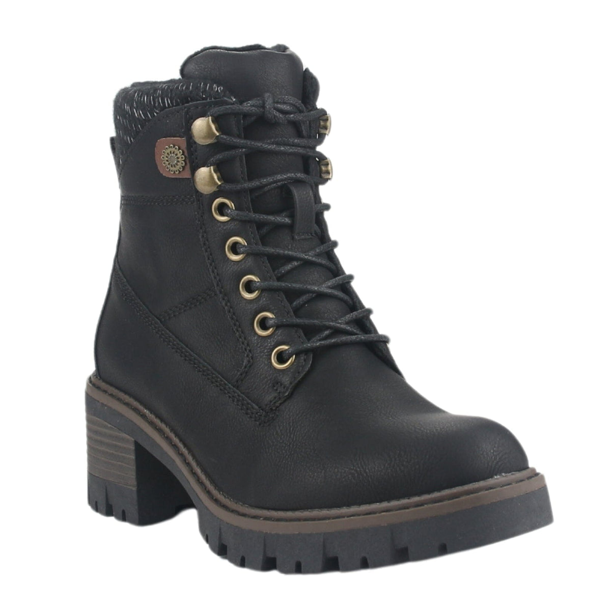Botin Chalada Mujer Sindy-1 Negro Casual Botines Taco Chalada 