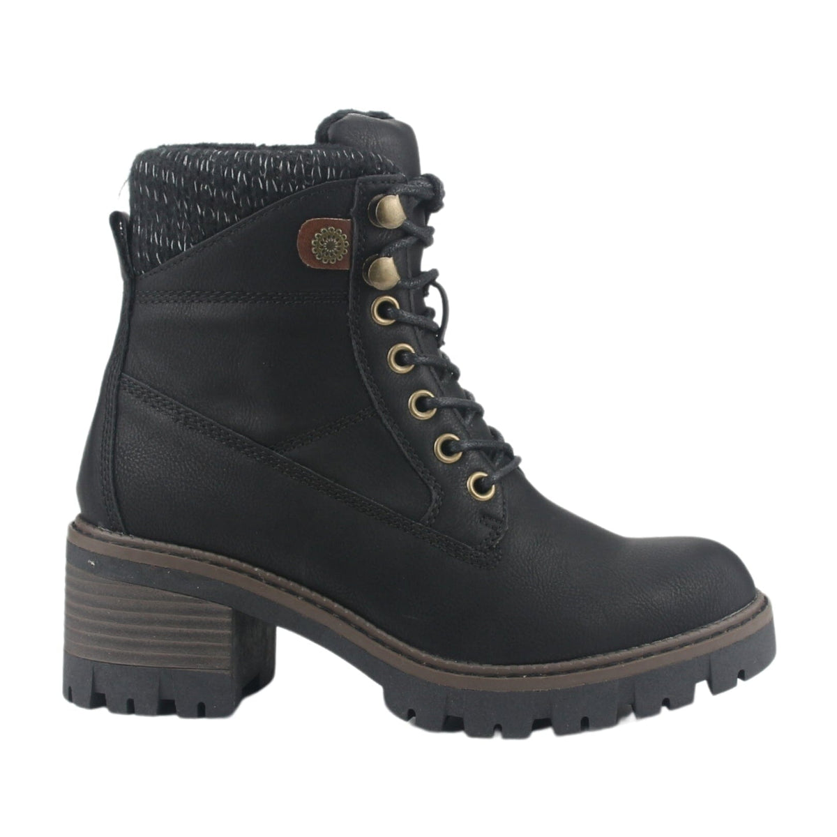 Botin Chalada Mujer Sindy-1 Negro Casual Botines Taco Chalada 